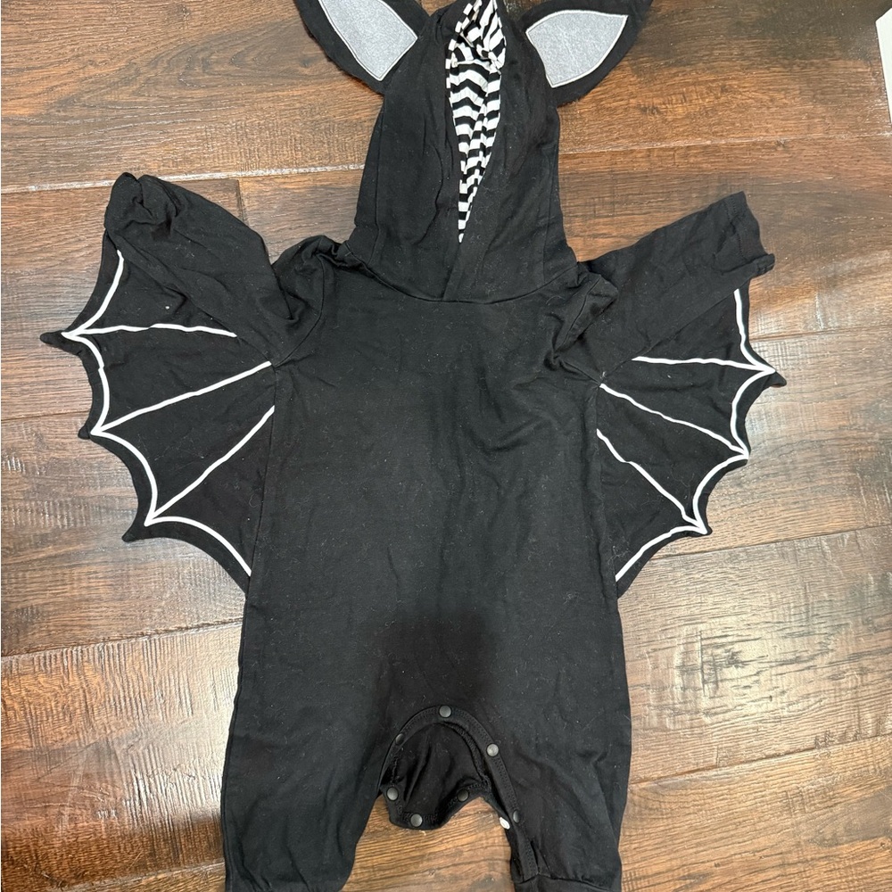 Black Bat Costume Onesie